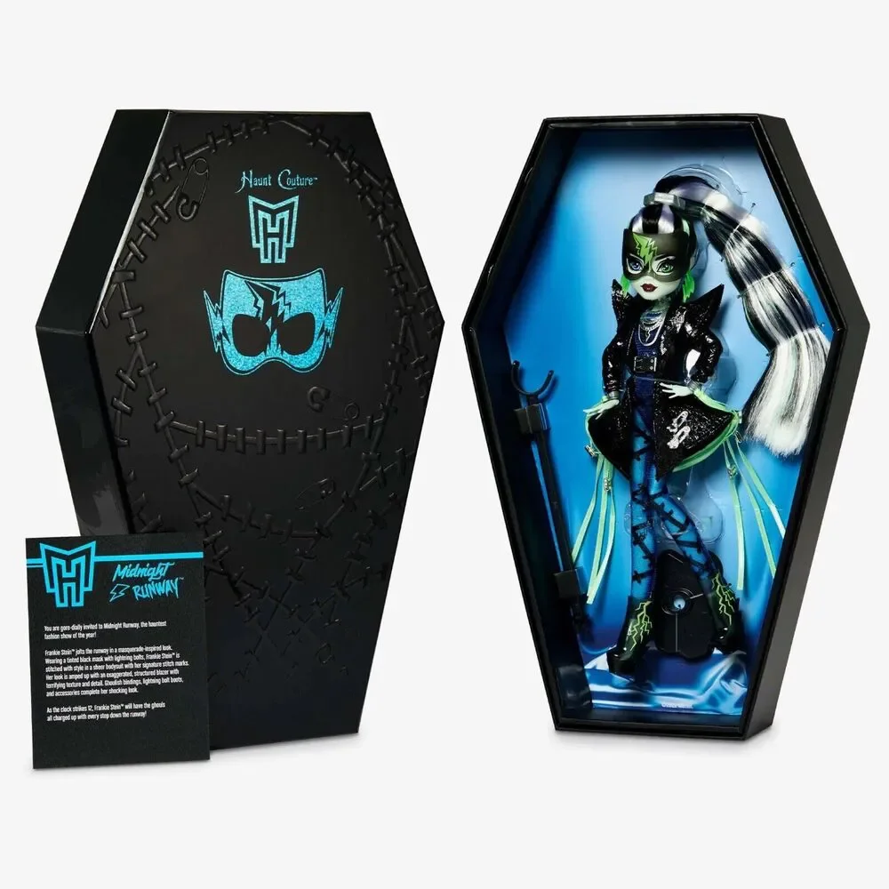 Monster High Haunt Couture Midnight Runway Frankie Stein Doll NRFB 2023